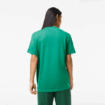 Lacoste camiseta esportiva com estampa de crocodilo homens verde hd2 88BL842 - Image 3