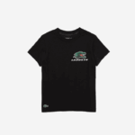 Lacoste camiseta esportiva jersey tênis Rapazes preto 031 88BL3170