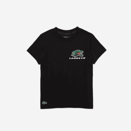 Lacoste camiseta esportiva jersey tênis Rapazes preto 031 88BL3170