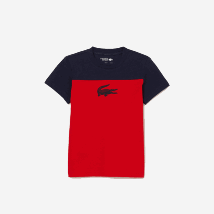 Lacoste camiseta esportiva Rapazes azul marinho vermelho 551 88BL3148