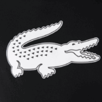 Lacoste camiseta esportiva respirável de crocodilo com estampa 3d homens preto branco 258 88BL161 - Image 7