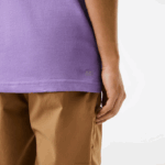 Lacoste camiseta esportiva respirável de crocodilo com estampa 3d homens roxo azul marinho w87 88BL863 - Image 5