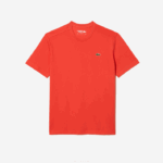 Lacoste camiseta esportiva respirável homens laranja 02k 88BL83 - Image 4
