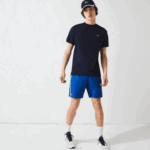 Lacoste camiseta esportiva respirável piquê homens azul marinho 166 88BL670 - Image 2
