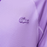 Lacoste camiseta esportiva stretch jersey homens roxo 6md 88BL827 - Image 4
