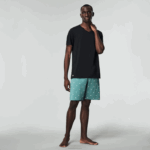 Lacoste camiseta lounge de algodão com decote v pacote com 3 homens preto 031 88BL1336