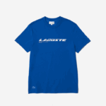 Lacoste camiseta piquê de marca regular fit homens azul k1q 88BL562 - Image 4