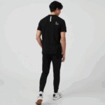 Lacoste camiseta piquê de marca regular fit homens preto 031 88BL560 - Image 2