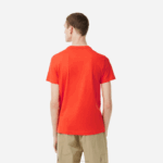 Lacoste camiseta tênis x novak djokovic homens laranja 02k 88BL154 - Image 3