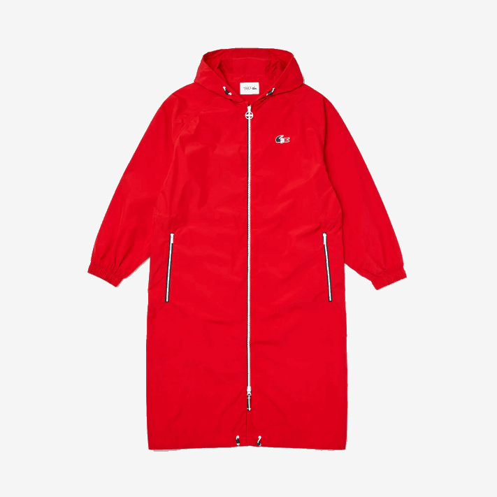 Lacoste capa de chuva dobrável esportiva edição francesa do espírito esportivo homens vermelho branco azul marinho yy2 88BL1295 - Image 4