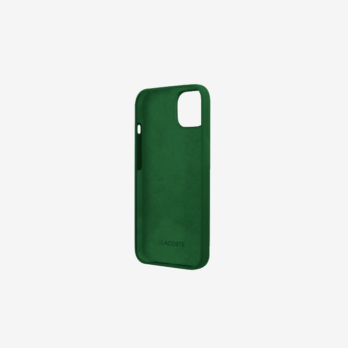 Lacoste capa iphone 14 com estampa patchwork homens verte 132 b01 88BL2224 - Image 3