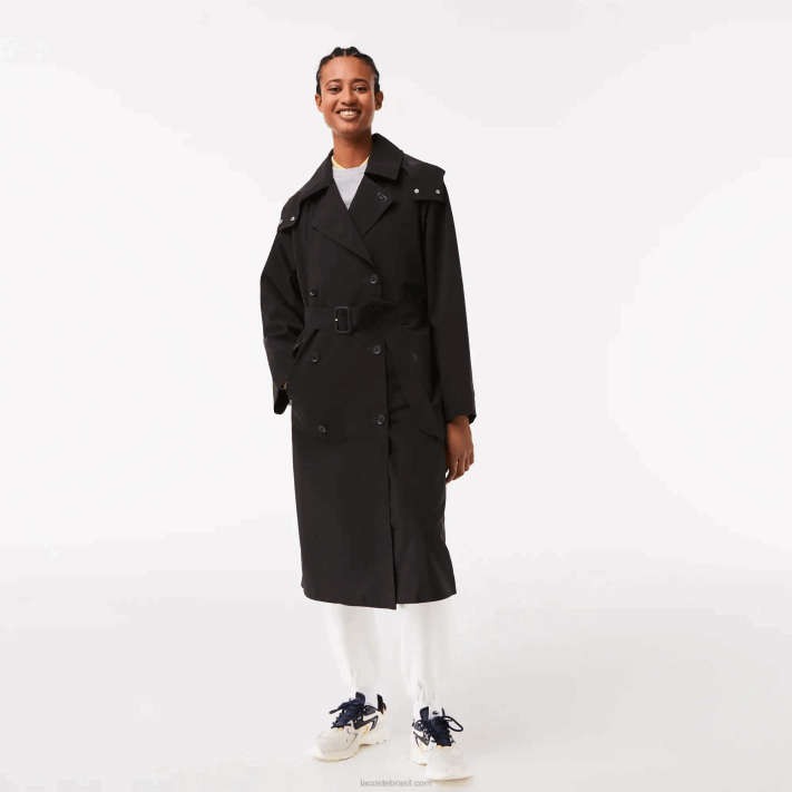 lacoste_casaco_oversized_mulheres_preto_031_88bl2435.png Lacoste casaco oversized mulheres preto 031 88BL2435 - Image 1