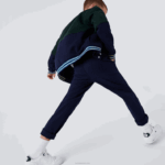 Lacoste chino de gabardine de algodão elástico Rapazes azul marinho 166 88BL3269 - Image 3