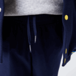Lacoste chino de gabardine de algodão elástico Rapazes azul marinho 166 88BL3269 - Image 8