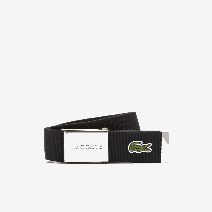 lacoste_cinto_de_tecido_com_fivela_gravada_homens_31_88bl2082.png Lacoste cinto de tecido com fivela gravada homens 31 88BL2082 - Image 1