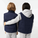 Lacoste colete repelente de água crianças azul marinho 166 88BL3213 - Image 3