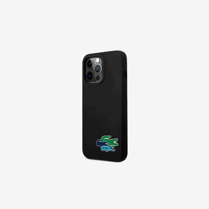 Lacoste estojo de silicone iphone 14 pro homens branco 000 88BL2220 - Image 2