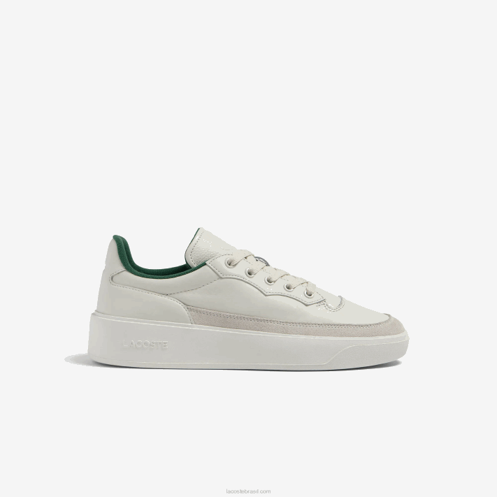 Lacoste g80 tênis club couro tonal homens off white 18c 88BL1739 - Image 1