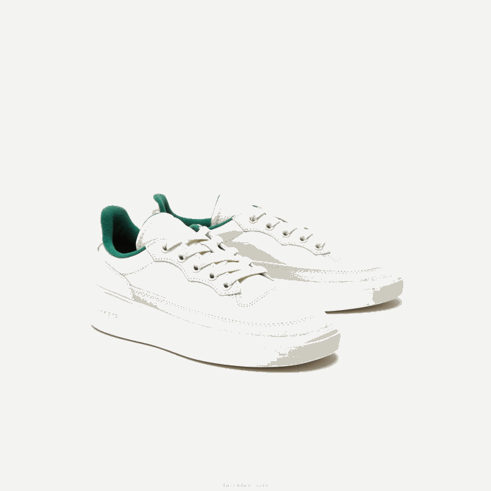 Lacoste g80 tênis club couro tonal mulheres off white 18c 88BL2684 - Image 2