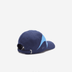 Lacoste gorro de algodão orgânico sport x theo curin homens azul marinho f65 88BL2326 - Image 3