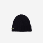 Lacoste gorro de lã com nervuras homens azul marinho 166 88BL2228