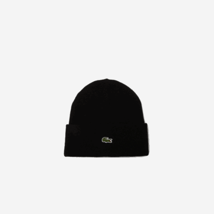 Lacoste gorro de lã homens preto 031 88BL2293
