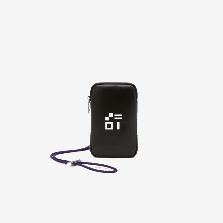 Lacoste imprimir suporte de telefone homens noir blanc samui k94 88BL2129 - Image 2