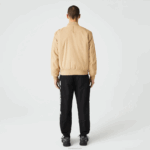 Lacoste jaqueta bomber acolchoada isolada homens bege 02s 88BL1243 - Image 3