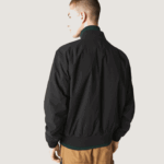 Lacoste jaqueta bomber acolchoada isolada homens preto 031 88BL1242 - Image 3
