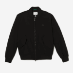 Lacoste jaqueta bomber acolchoada isolada homens preto 031 88BL1242 - Image 5