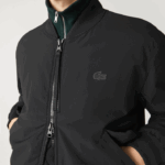 Lacoste jaqueta bomber acolchoada isolada homens preto 031 88BL1242 - Image 8