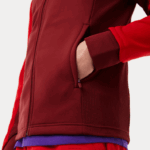 Lacoste jaqueta de golfe térmica esportiva homens vermelho bordeaux 6hj 88BL1076 - Image 8