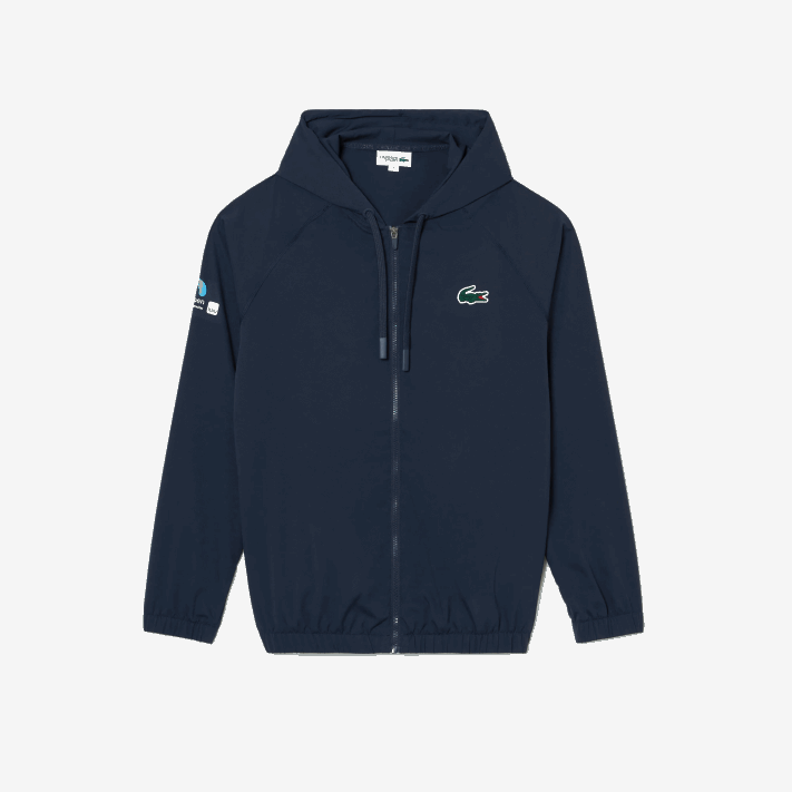 Lacoste jaqueta esporte miami edição aberta homens kxe azul 88BL395 - Image 4