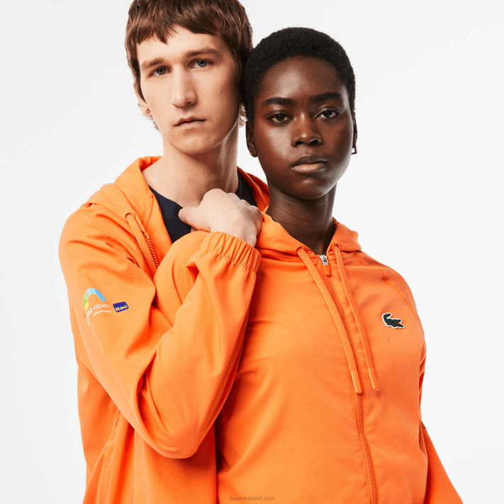 Lacoste jaqueta esporte miami edição aberta homens laranja 5qp 88BL398 - Image 2