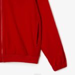 Lacoste jaqueta esporte x novak djokovic homens vermelho roxo trf 88BL1266 - Image 3