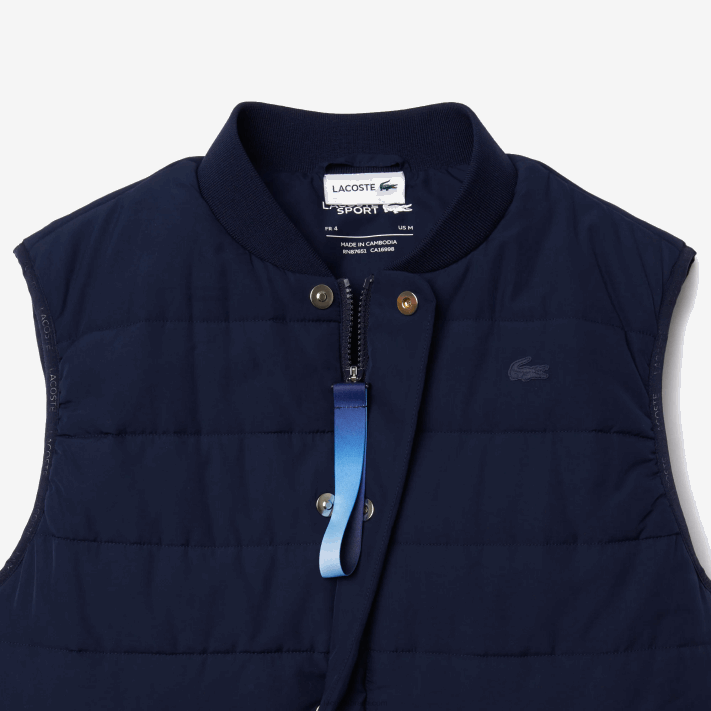 Lacoste jaqueta esporte x theo curin homens azul marinho f65 88BL1279 - Image 7