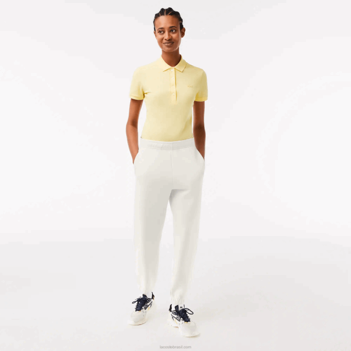 lacoste_joggers_de_algodao_misturado_mulheres_branco_70v_88bl2551.png Lacoste joggers de algodão misturado mulheres branco 70v 88BL2551 - Image 1