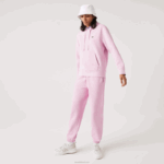 Lacoste joggers de algodão misturado mulheres rosa z4h 88BL2538