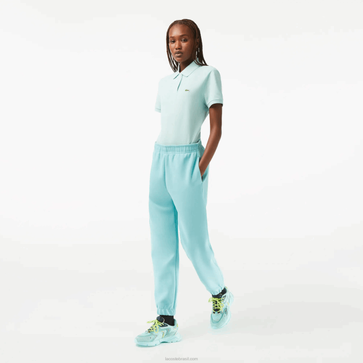 lacoste_joggers_de_algodao_misturado_mulheres_turquesa_bvg_88bl2415.png Lacoste joggers de algodão misturado mulheres turquesa bvg 88BL2415 - Image 1
