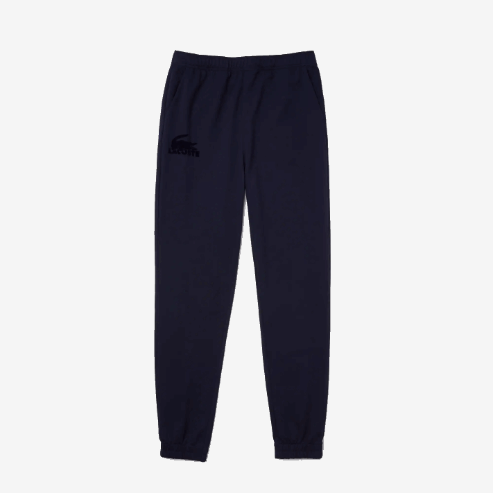 Lacoste joggers de lã de algodão homens azul marinho 423 88BL1477 - Image 5