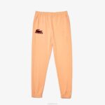 Lacoste joggers de lã de algodão homens laranja claro bordeaux rz6 88BL1478 - Image 2