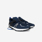 Lacoste l003 sapatilhas têxteis homens marinho e branco 092 88BL1797 - Image 2