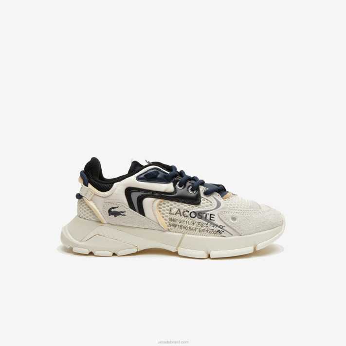 lacoste_l003_tenis_neo_textil_mulheres_branco_preto_2g9_88bl2678.png Lacoste l003 tênis neo têxtil mulheres branco preto 2g9 88BL2678 - Image 1
