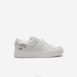 Lacoste l005 tênis de couro homens branco 21g 88BL1823