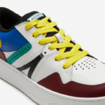 Lacoste l005 tênis de couro homens vinho branco 2h2 88BL1822 - Image 6