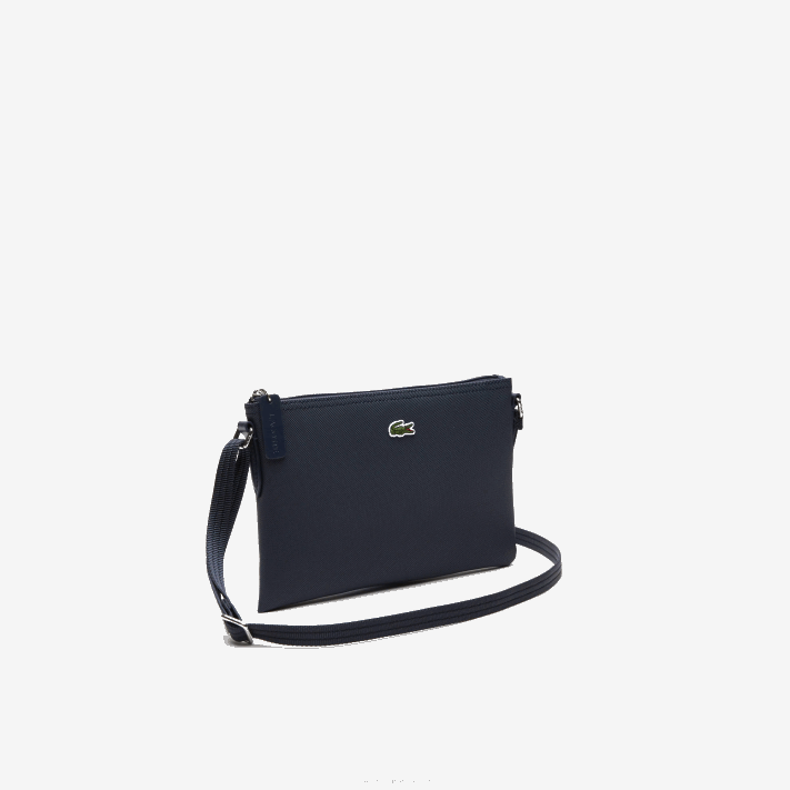 Lacoste l.12.12 conceito bolsa plana cruzada mulheres eclipse 141 88BL2772 - Image 3