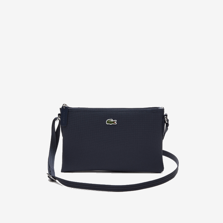 Lacoste l.12.12 conceito bolsa plana cruzada mulheres eclipse 141 88BL2772 - Image 1