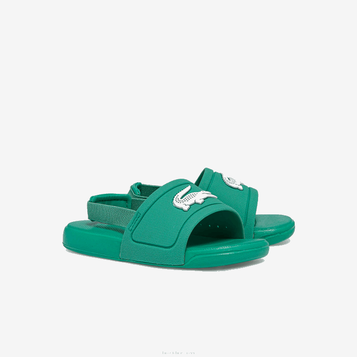 Lacoste l.30 lâminas sintéticas bebês verde e branco 1r7 88BL2966 - Image 2