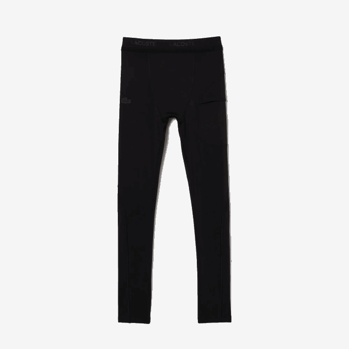 Lacoste leggings esportivas de poliéster reciclado homens preto 031 88BL509 - Image 4