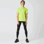 Lacoste leggings térmicas esportivas homens preto amarelo 60r 88BL1112